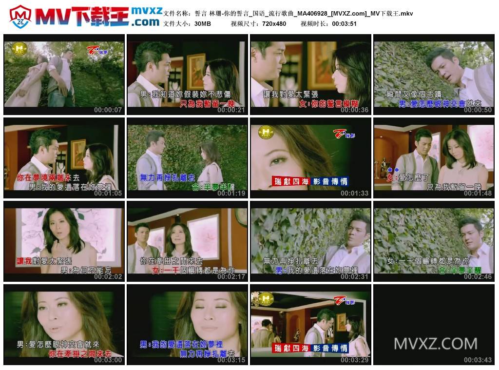 誓言 林珊-你的誓言_国语_流行歌曲_MA406928